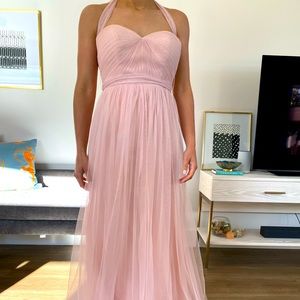 Prom or Wedding! Anthropologie (Jenny Yoo) pink formal gown - Size 2